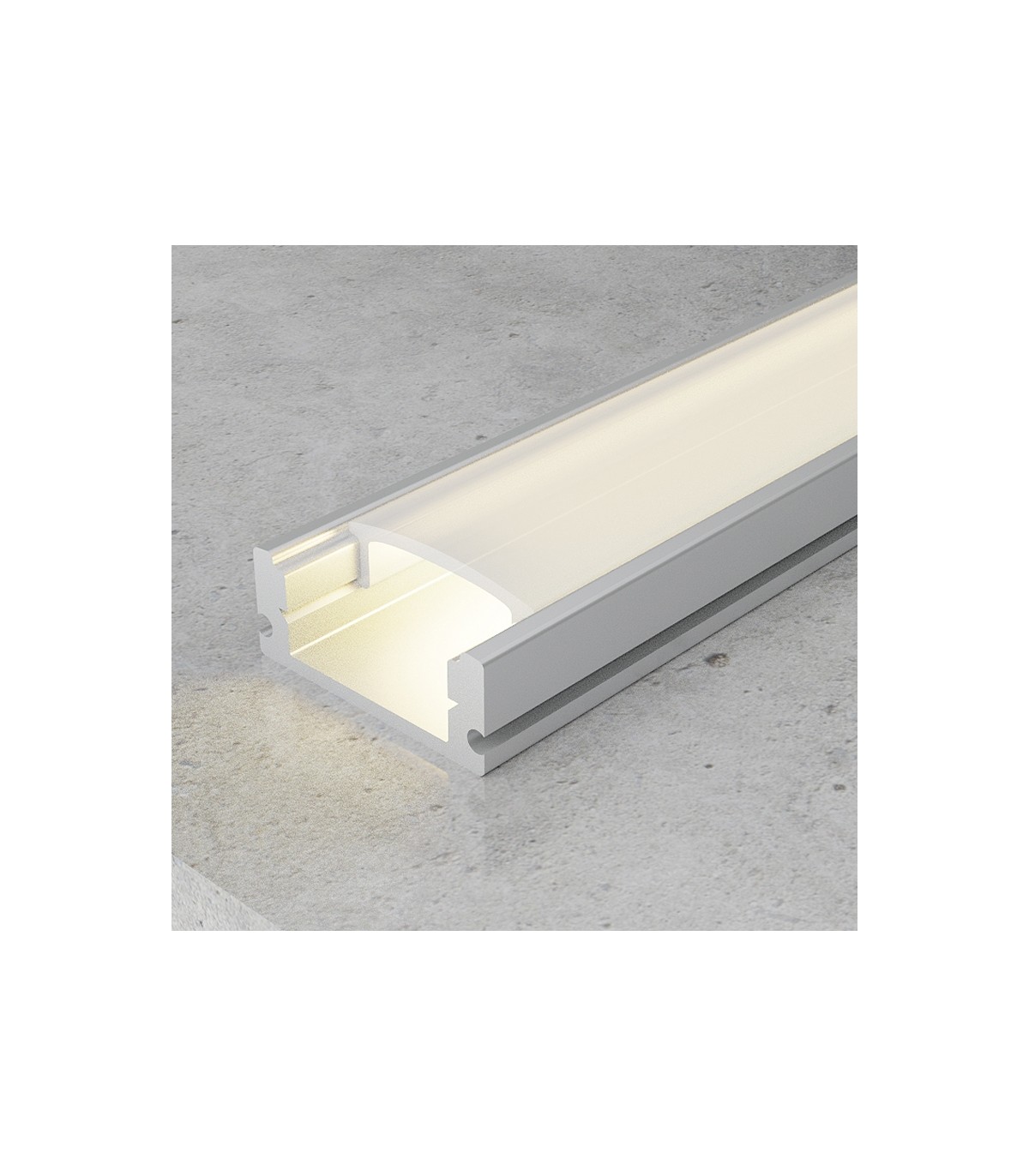 Perfil Aluminio SID Superficie -2 Metros-