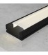 Perfil Aluminio SID Lacado Negro Superficie -2 Metros-