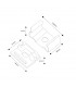 Pack 2 Tapones y 2 Grapas Para Perfil Lm3709