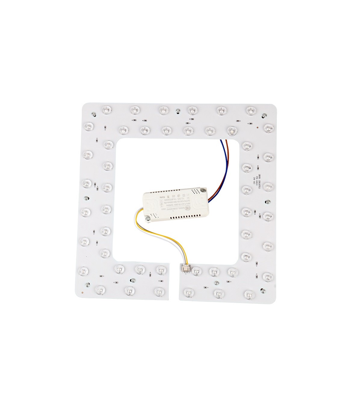 Placa LED Cuadrada Repuesto Ventilador 72W 6480Lm CCT