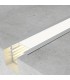 Perfil Aluminio TUED Empotrar -2 Metros-
