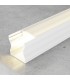 Perfil Aluminio HIGH Lacado Blanco Superficie -2 Metros-