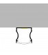 Perfil Aluminio HIGH Lacado Blanco Superficie -2 Metros-