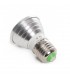 Dicroica E27 3W RGB + Mando IP20