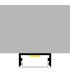 Perfil Aluminio MINIM Lacado Blanco Superficie -2 Metros-