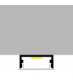 Perfil Aluminio MINIM Lacado Blanco Superficie -2 Metros-