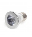 Dicroica E27 3W RGB + Mando IP20