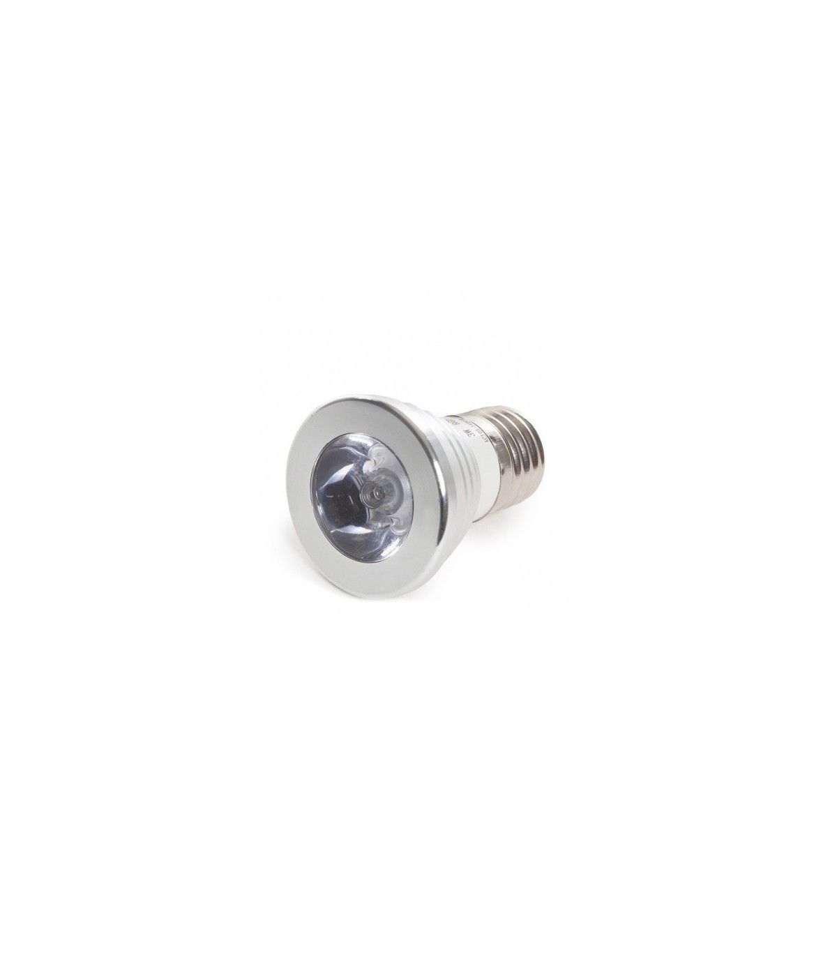 Dicroica E27 3W RGB + Mando IP20