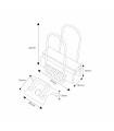 Pack 2 Tapones y 2 Grapas Para Perfil Lm3725