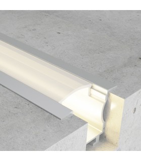 Perfil Aluminio LIVE Empotrar -2 Metros-