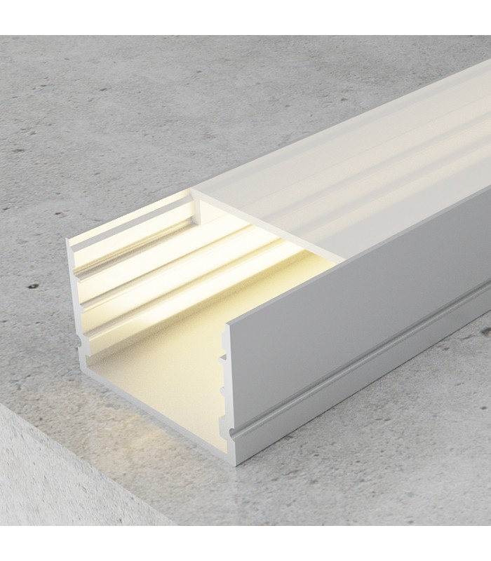 Perfil Aluminio WEFU Superficie -2 Metros-