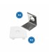 Pack 2 Tapones y 2 Grapas Para Perfil Lm3728