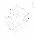 Pack 2 Tapones y 2 Grapas Para Perfil Lm3730
