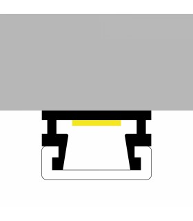 Perfil Aluminio SUPERSLIM Superficie -2 Metros-
