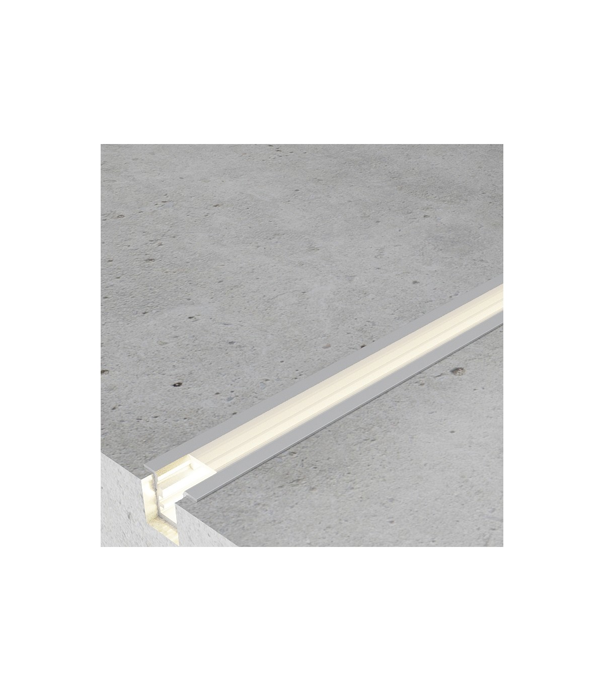 Perfil Aluminio SOR Empotrar -2 Metros-