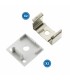 Pack 2 Tapones y 2 Grapas Para Perfil Lm3751