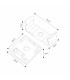 Pack 2 Tapones y 2 Grapas Para Perfil Lm3751