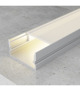 Perfil Aluminio SINO Superficie -2 Metros-