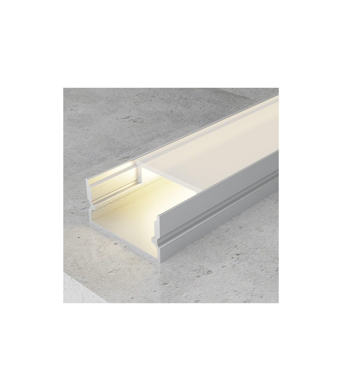 Perfil Aluminio SINO Superficie -2 Metros-