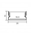 Perfil Aluminio SINO Superficie -2 Metros-