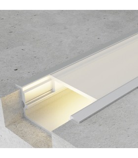 Perfil Aluminio HIEG Empotrar -2 Metros-