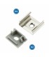 Pack 2 Tapones y 2 Grapas Para Perfil Lm3757