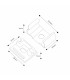 Pack 2 Tapones y 2 Grapas Para Perfil Lm3757