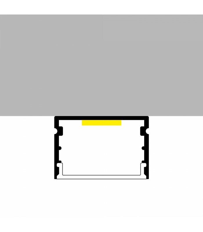 Perfil Aluminio RANDO Superficie -2 Metros-