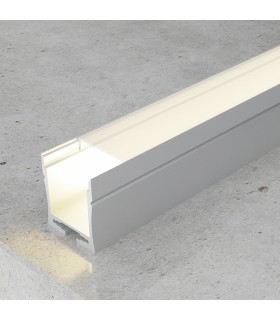 Perfil Aluminio PETIT Superficie/Colgante -2 Metros-