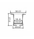 Perfil Aluminio BIFY Empotrar/Colgante -2 Metros-