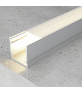 Perfil Aluminio ROPE Superficie -2 Metros-