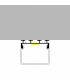 Perfil Aluminio CUBIK Superficie/Colgante -2 Metros-