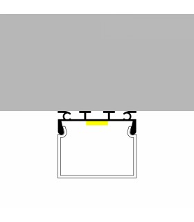 Perfil Aluminio CUBIK Superficie/Colgante -2 Metros-