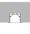 Perfil Aluminio PHEY Empotrar/Colgante -2 Metros-