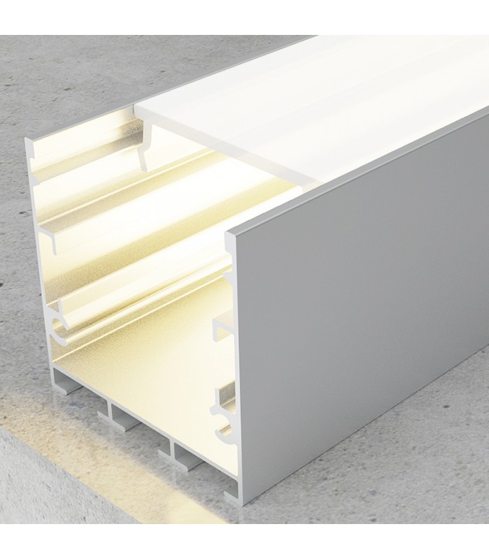 Perfil Aluminio FATE Superficie/Colgante -2 Metros-