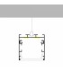 Perfil Aluminio FATE Superficie/Colgante -2 Metros-