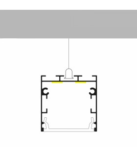 Perfil Aluminio FATE Superficie/Colgante -2 Metros-
