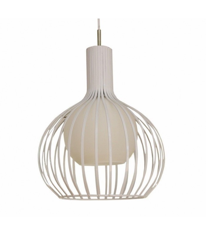 Lámpara de techo Blanca Carol 1xE27 IP20