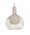 Lámpara de techo Blanca Carol 1xE27 IP20