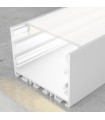 Perfil Aluminio SIXE Lacado Blanco Superficie/Colgante -2 Metros-
