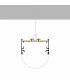 Perfil Aluminio OVAL Superficie/Colgante -2 Metros-