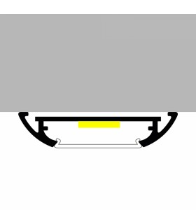Perfil Aluminio MIND Superficie -2 Metros-