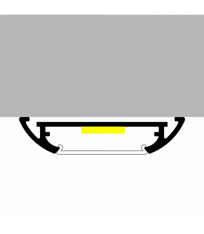 Perfil Aluminio MIND Superficie -2 Metros-