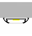 Perfil Aluminio MIND Superficie -2 Metros-