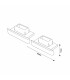 Pack 2 Tapones Para Perfil Lm3809