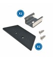Pack 2 Tapones y 2 Grapas Para Perfil Lm3829