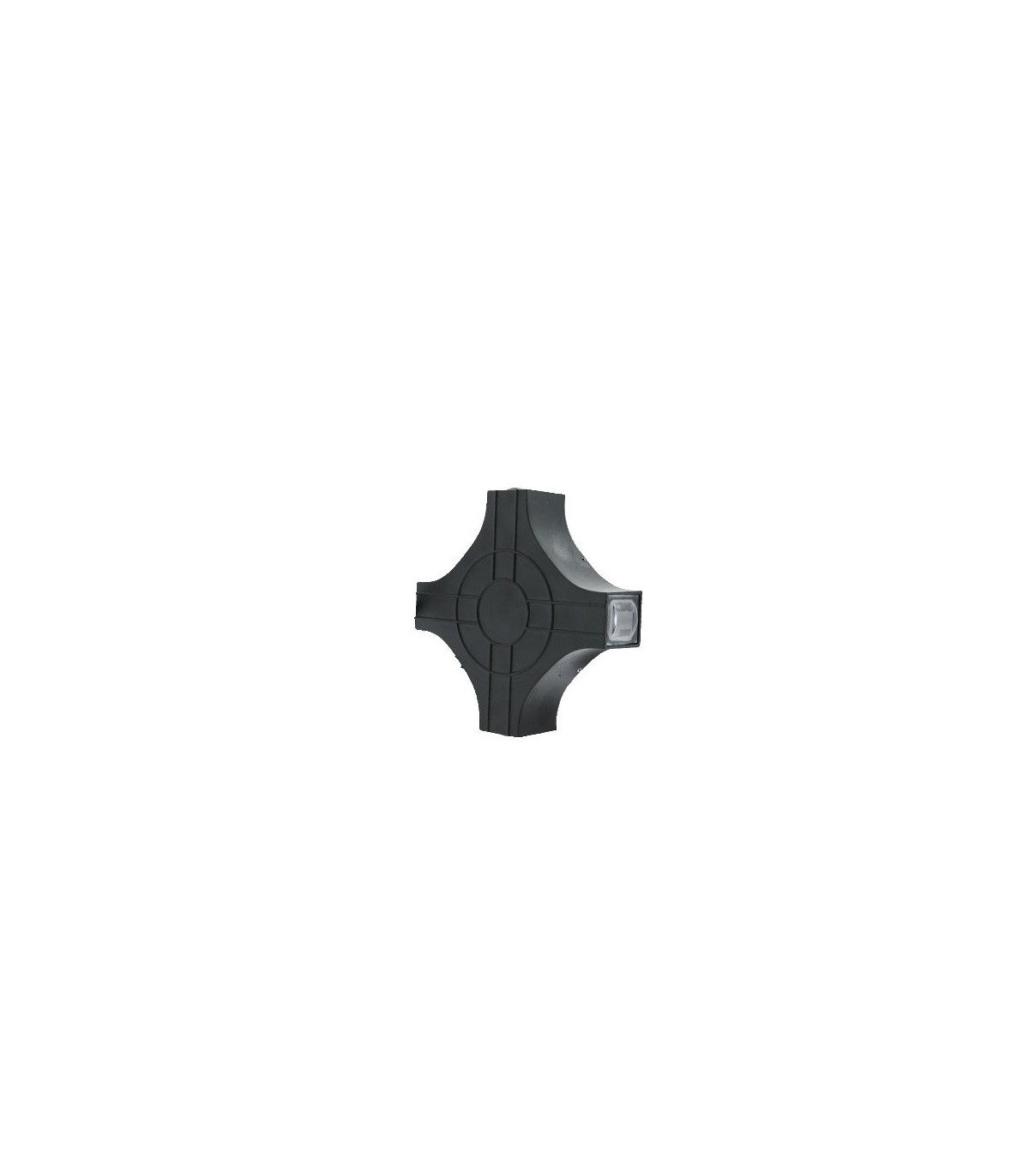 Aplique LED de pared 4x3W 820Lm 36º RGB IP54 Star Black