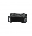 Aplique LED de pared 4x3W 820Lm 36º RGB IP54 Star Black