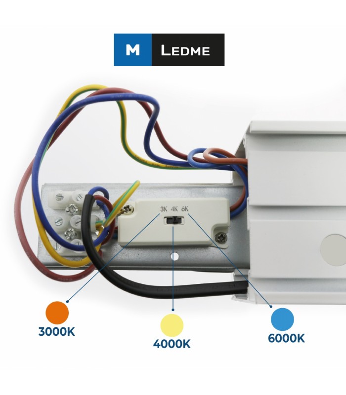 Lineal Barcelona Negro 40W 4800Lm UGR19 CCT