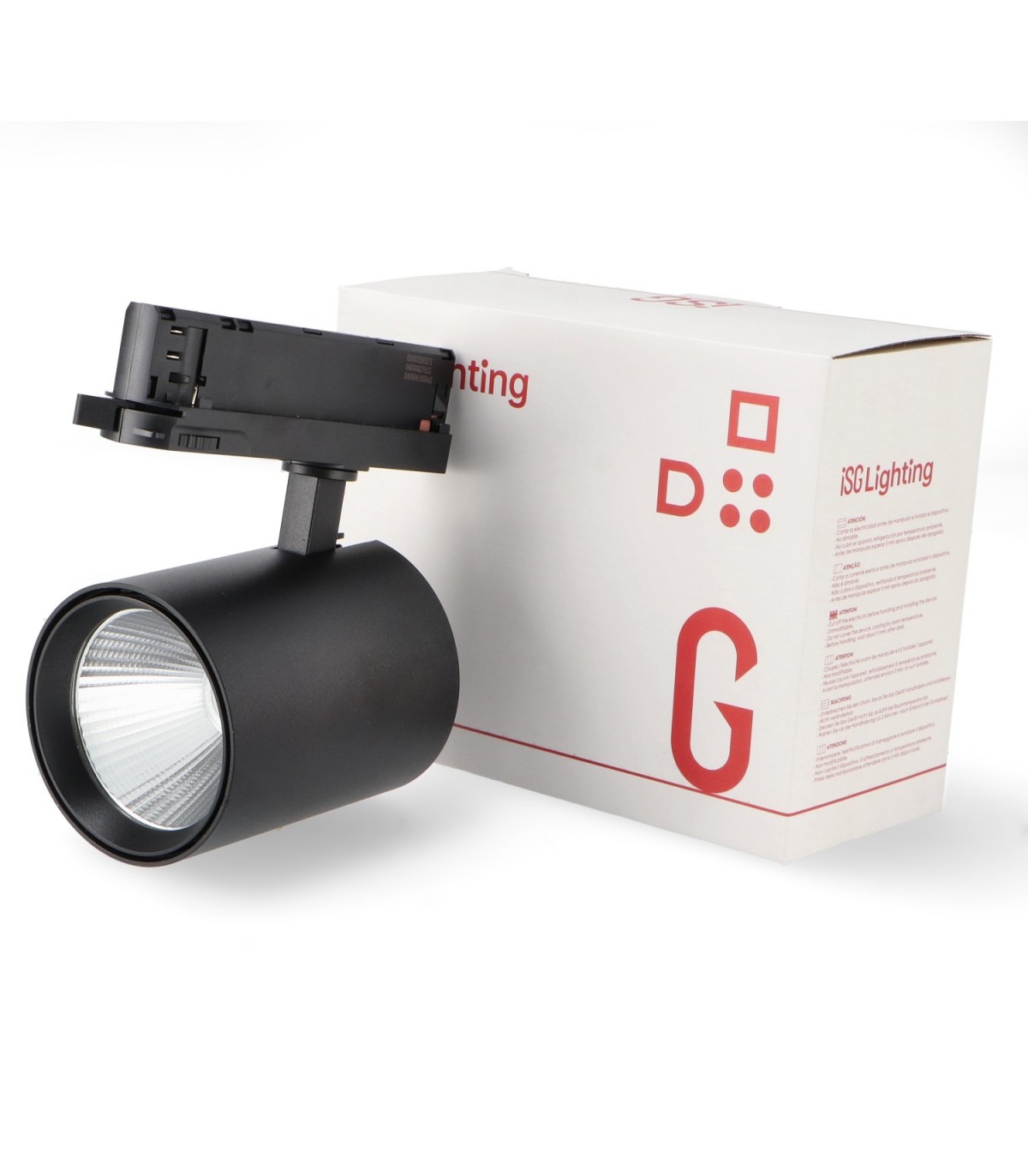 Foco Carril Trifásico BLACK AIR 30W 3200LM 36º CCT